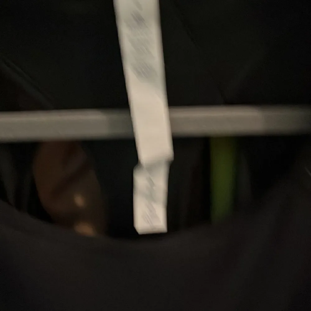 Lululemon black stretchy dress with racerback size 4